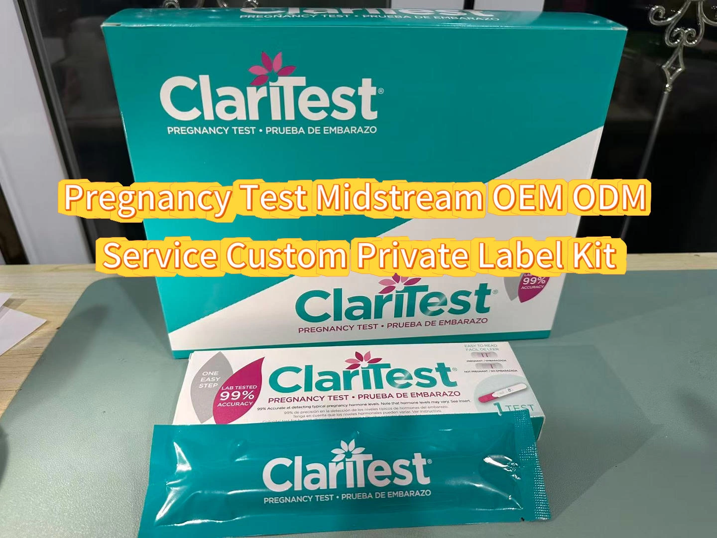 Pregnancy Test Midstream OEM ODM Service Custom Private Label Kit