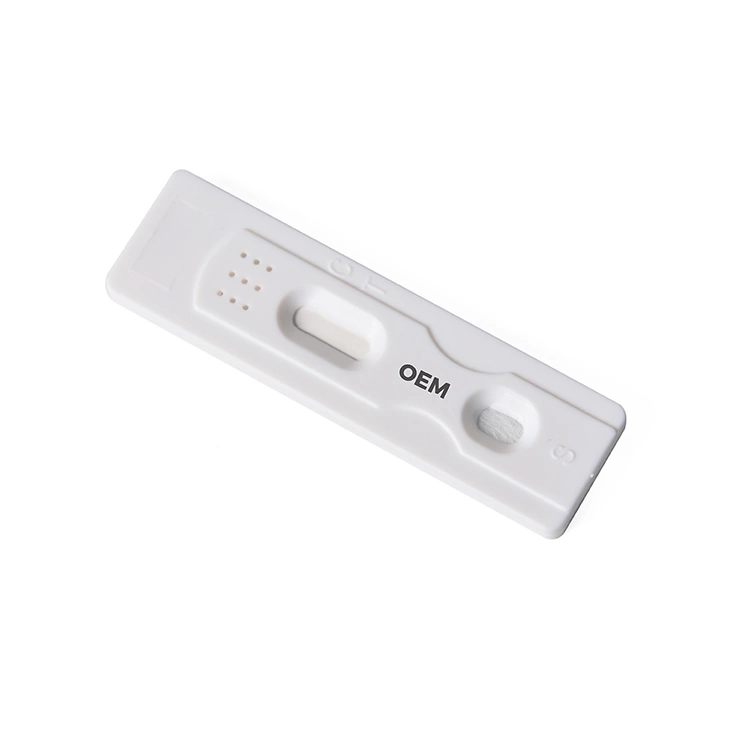 HCG pregnancy test cassette for urine testing
