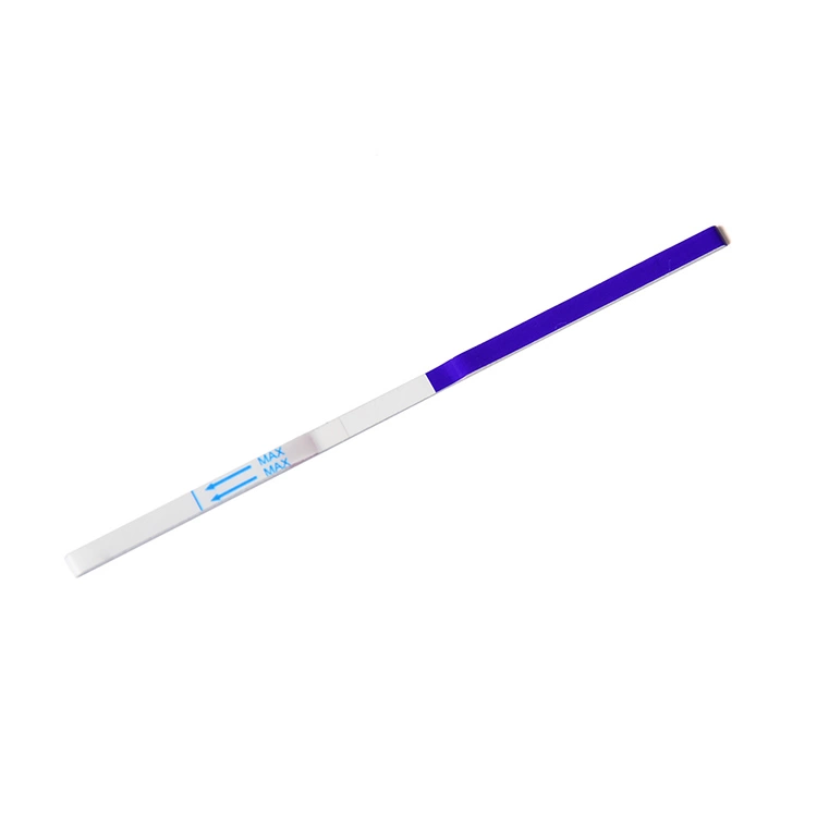 HCG pregnancy test strip for home testing