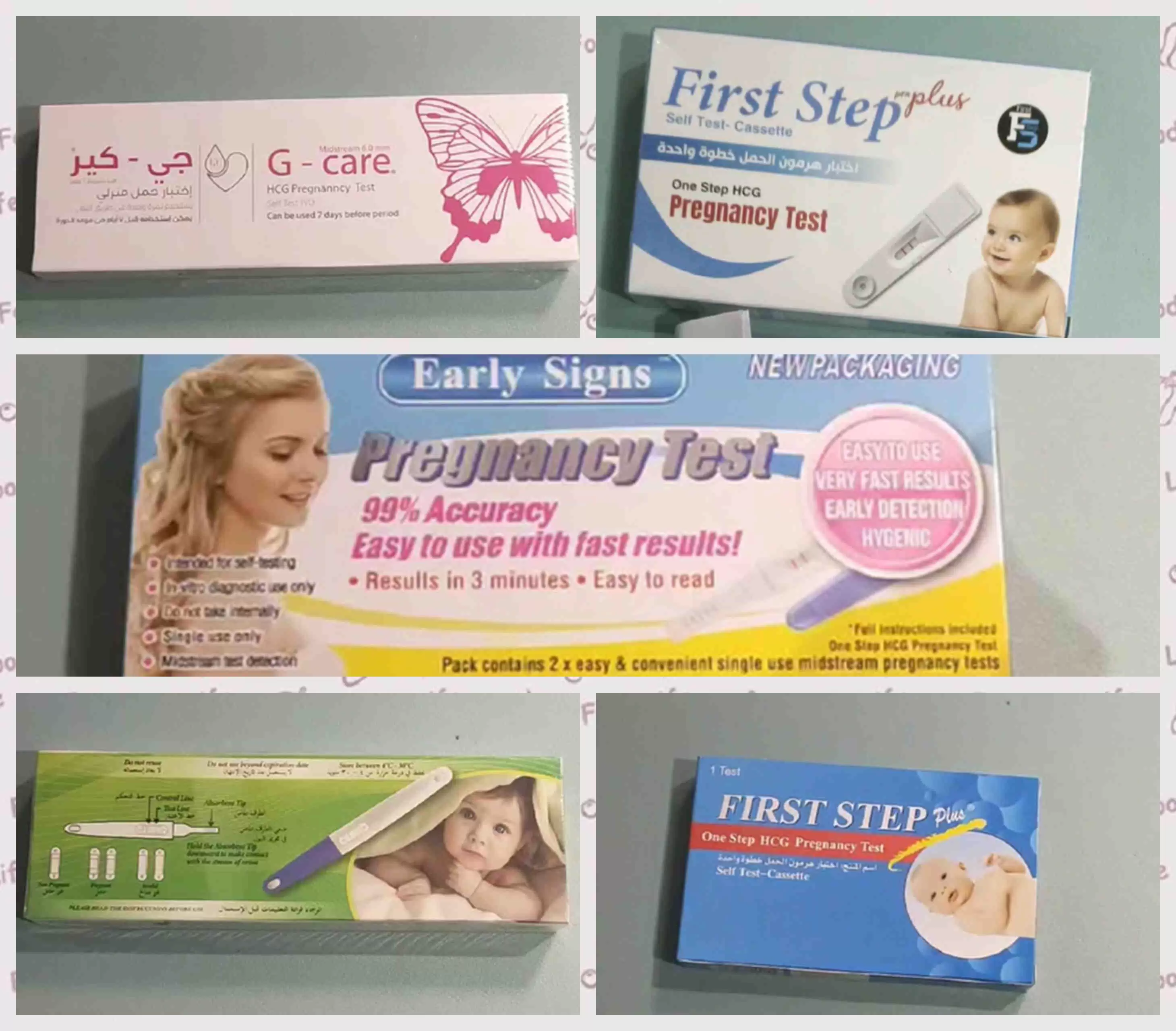 The Types of Pregnancy Tests