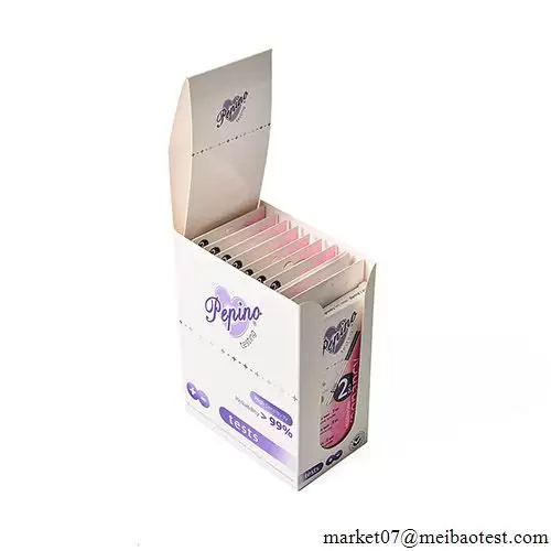 2.5mm 2pcs/box HCG Test Strips for Pregnancy