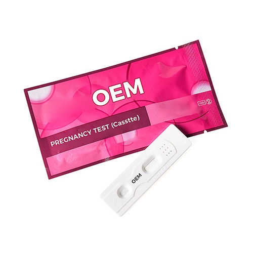 OEM HCG Test Cassette--Early Detection Pregnancy Test Cassette
